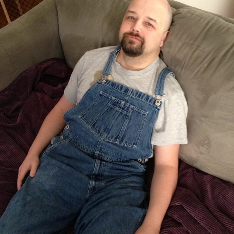 Kids Denim Dungarees