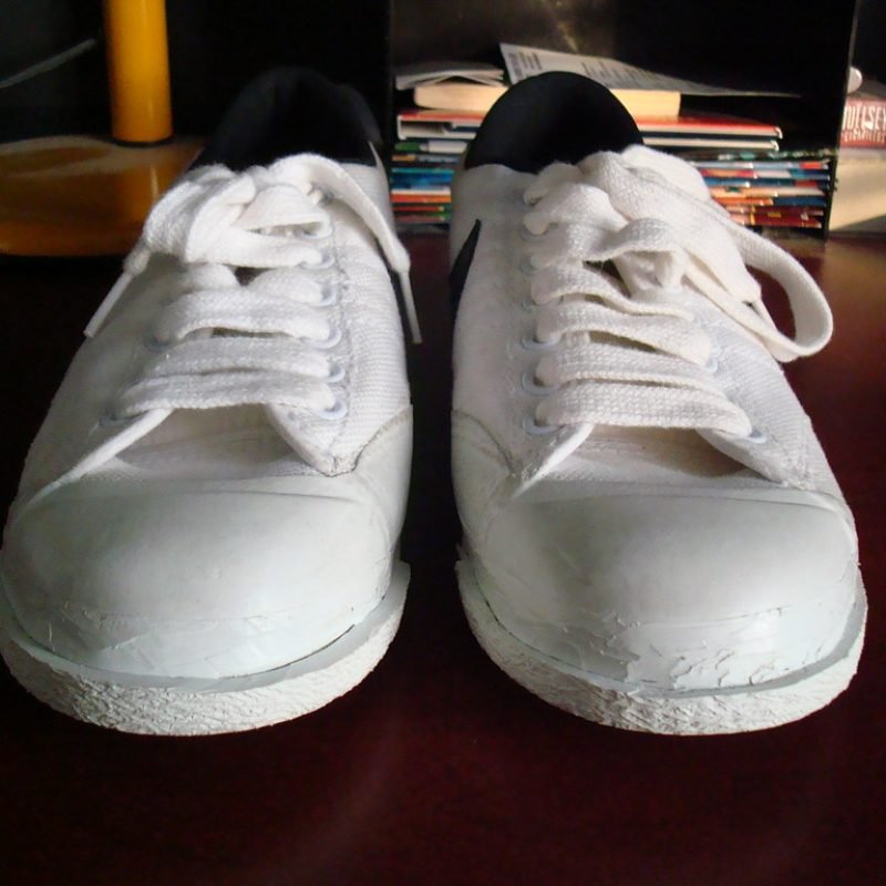 White Leather Sneakers