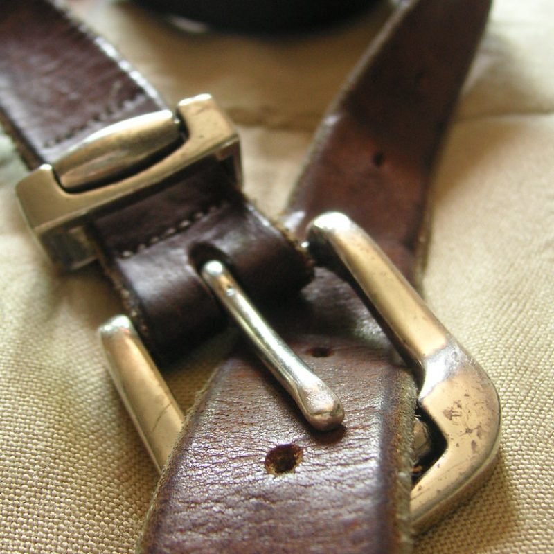 Woven Leather Belt