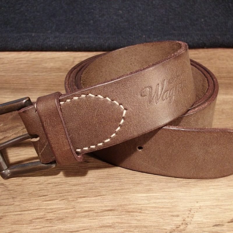 Woven Leather Belt